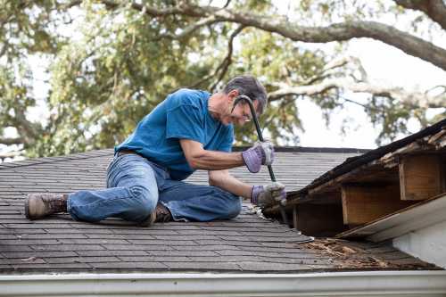 oklahoma roof with heat damage